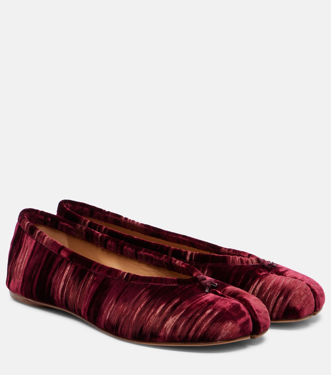 Bailarinas Tabi de terciopelo  | Maison Margiela
