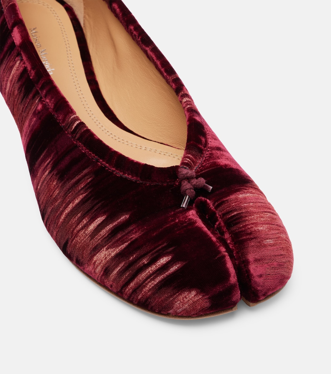 Bailarinas Tabi de terciopelo  | Maison Margiela