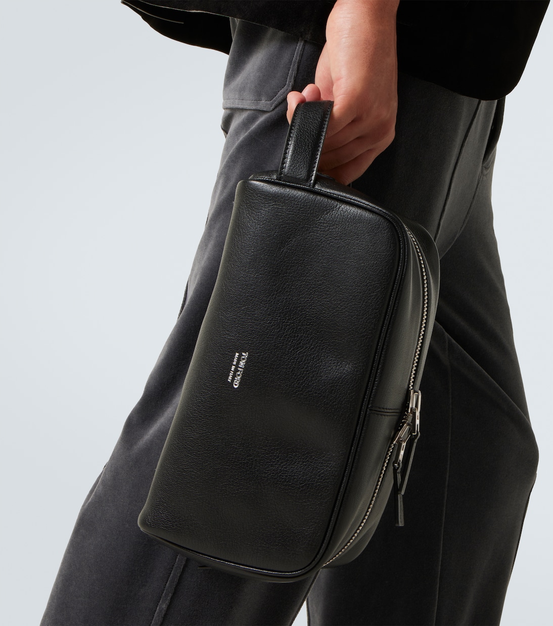 Neceser de piel con logo | Tom Ford