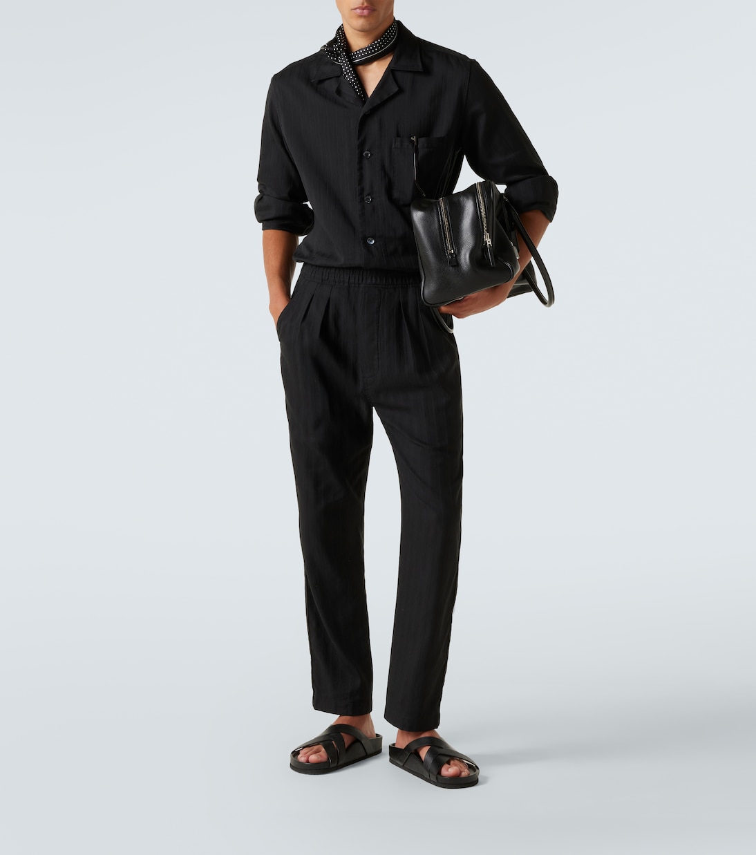 Striped cotton and silk shirt | Tom Ford