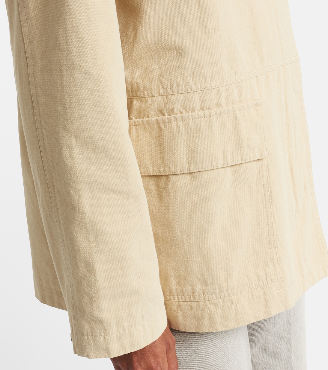 Rosa cotton gabardine jacket | Velvet