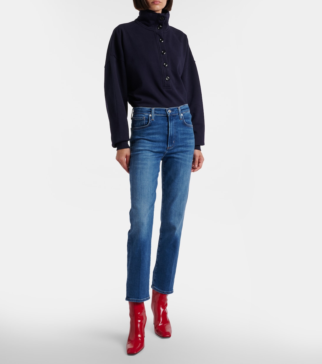 Jean droit Caia à taille haute | Citizens of Humanity