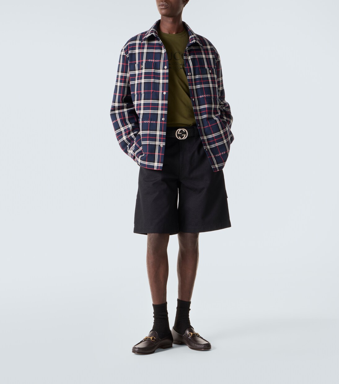 Camiseta de jersey de algodón con logo | Gucci