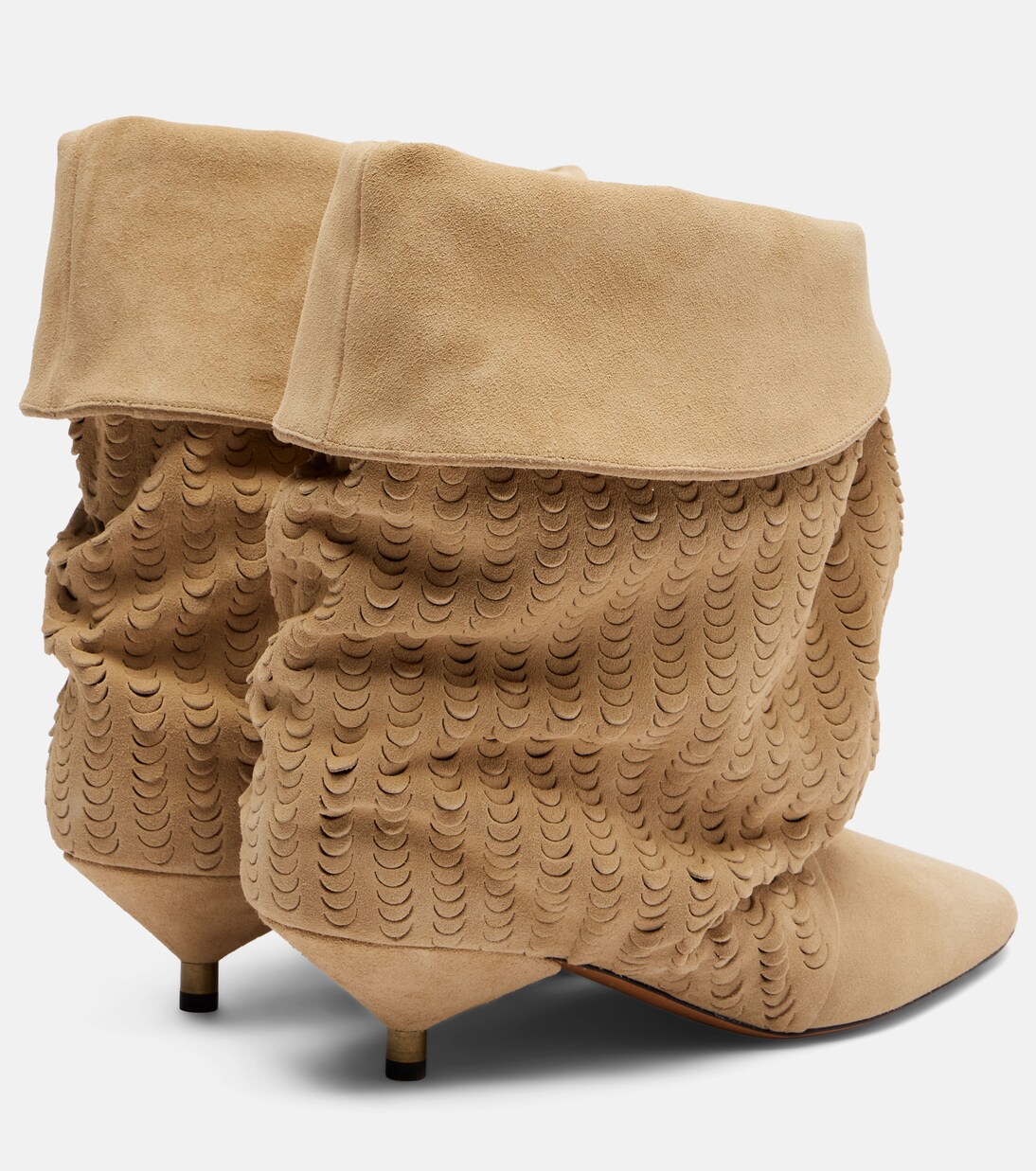 Edrik 45 perforated suede ankle boots | Isabel Marant