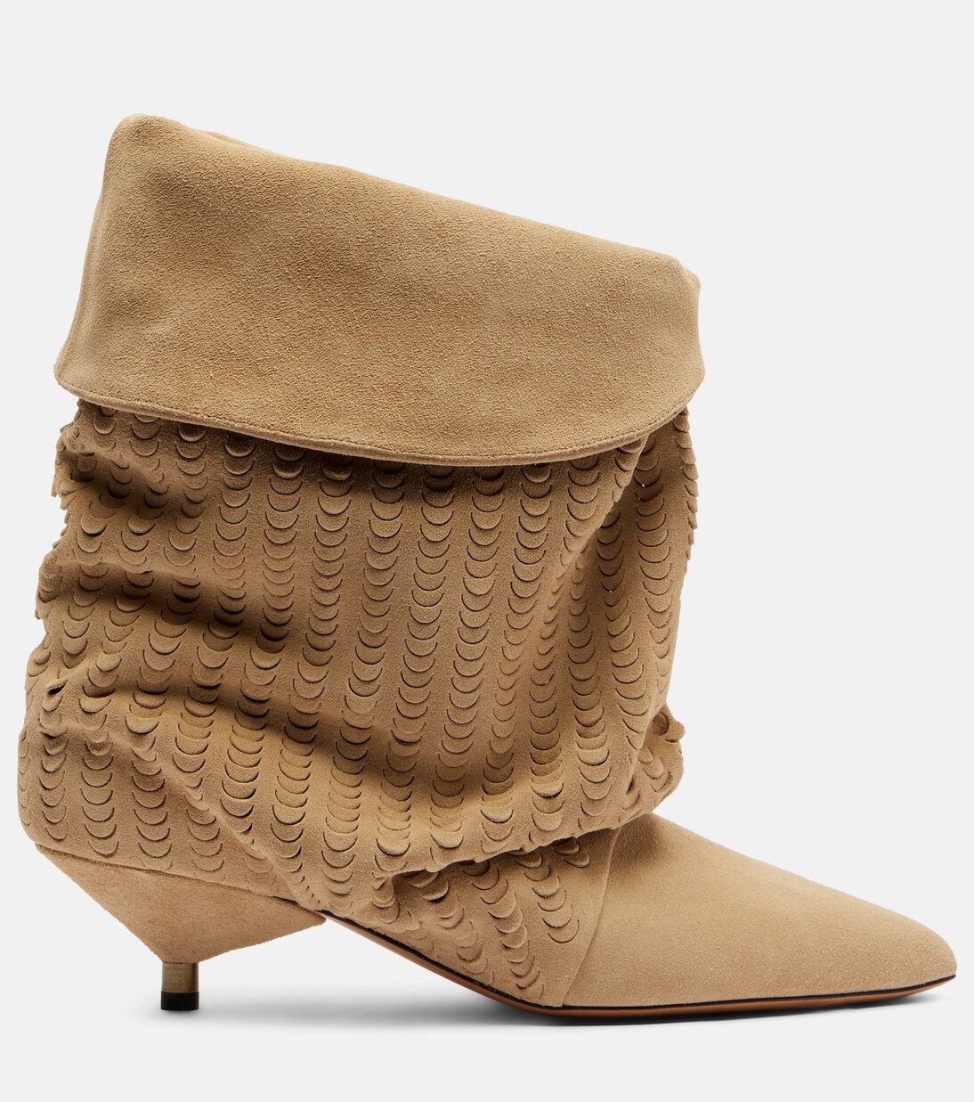 Edrik 45 perforated suede ankle boots | Isabel Marant