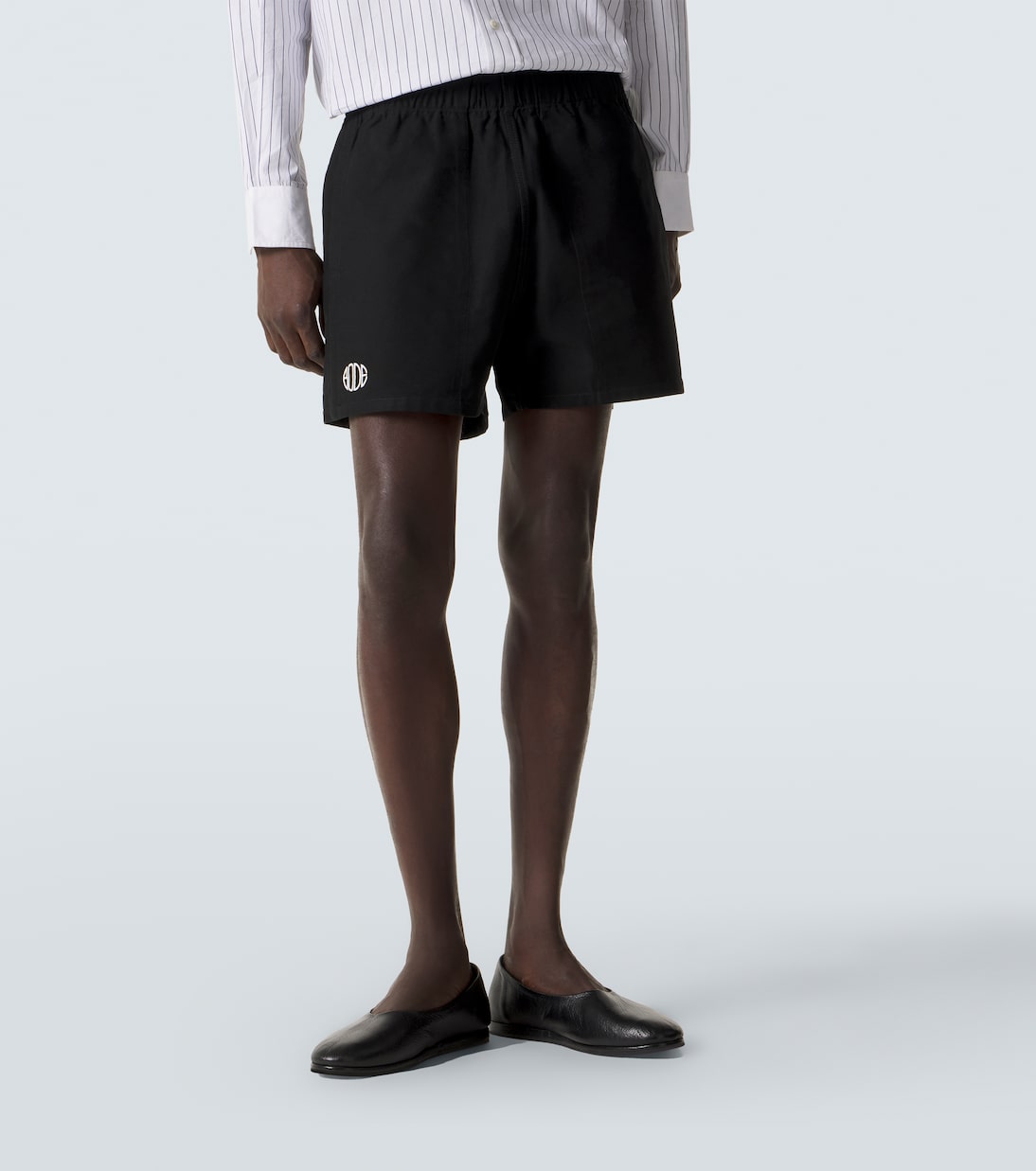 Bermuda-Shorts aus Baumwoll-Twill | Bode