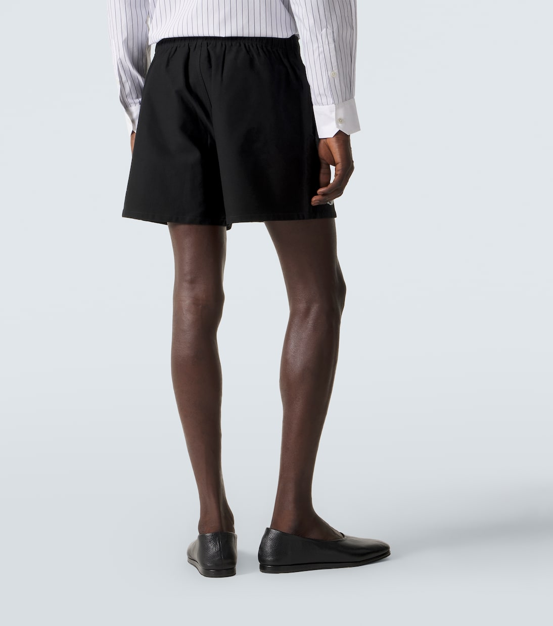 Bermuda-Shorts aus Baumwoll-Twill | Bode