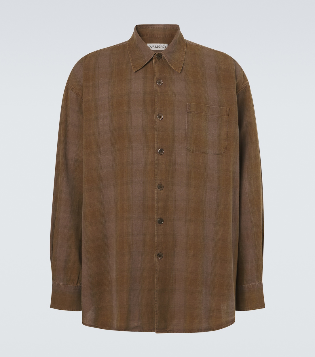Borrowed checked cotton shirt | Our Legacy