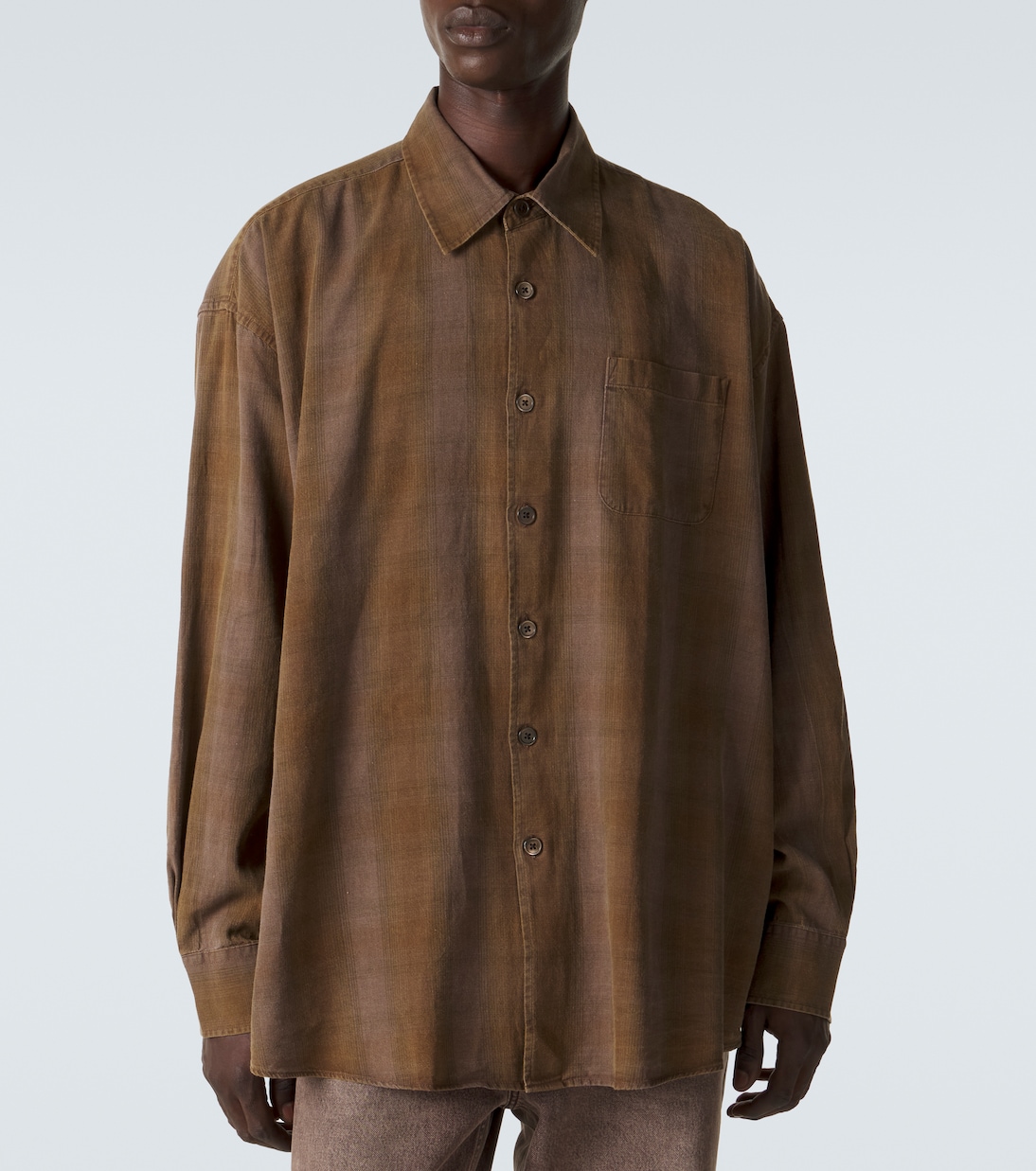 Borrowed checked cotton shirt | Our Legacy