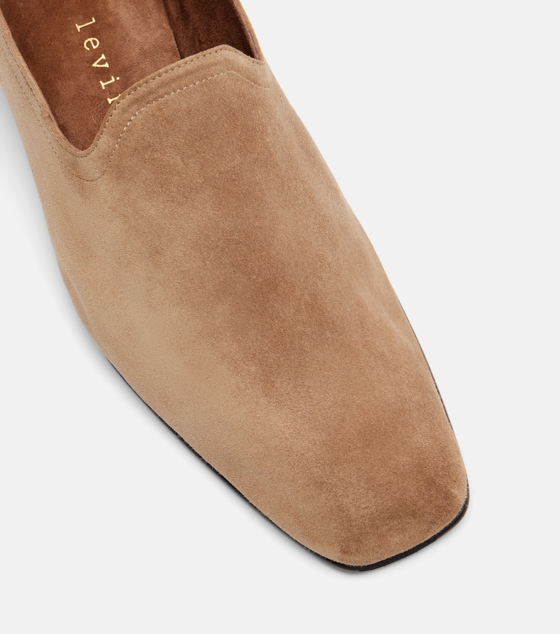 Loafer-Pumps Soft Touch 30 aus Veloursleder | Herbert Levine