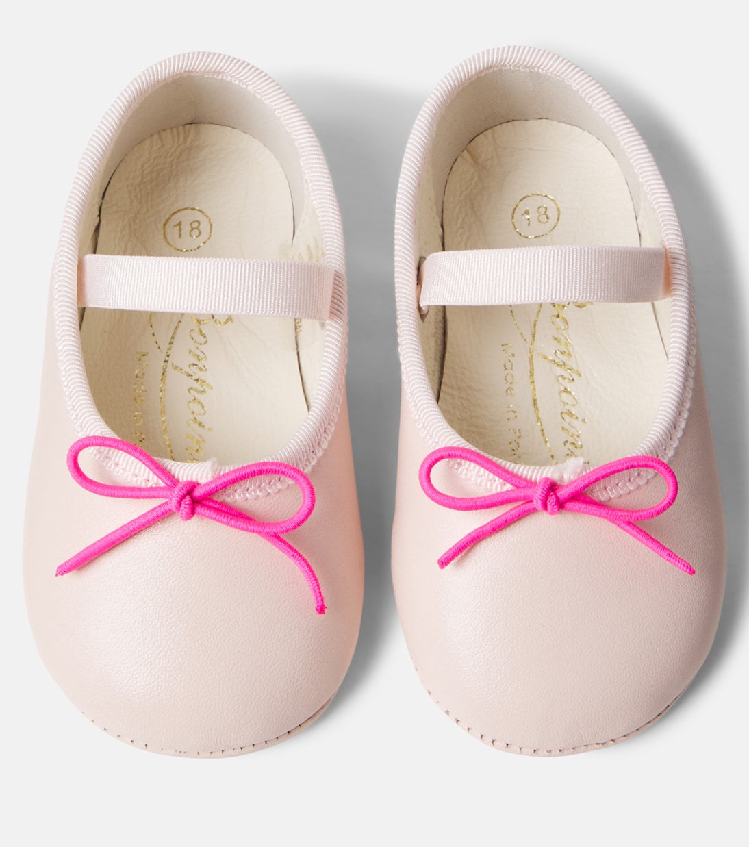 Baby Schuhe Opera aus Leder | Bonpoint