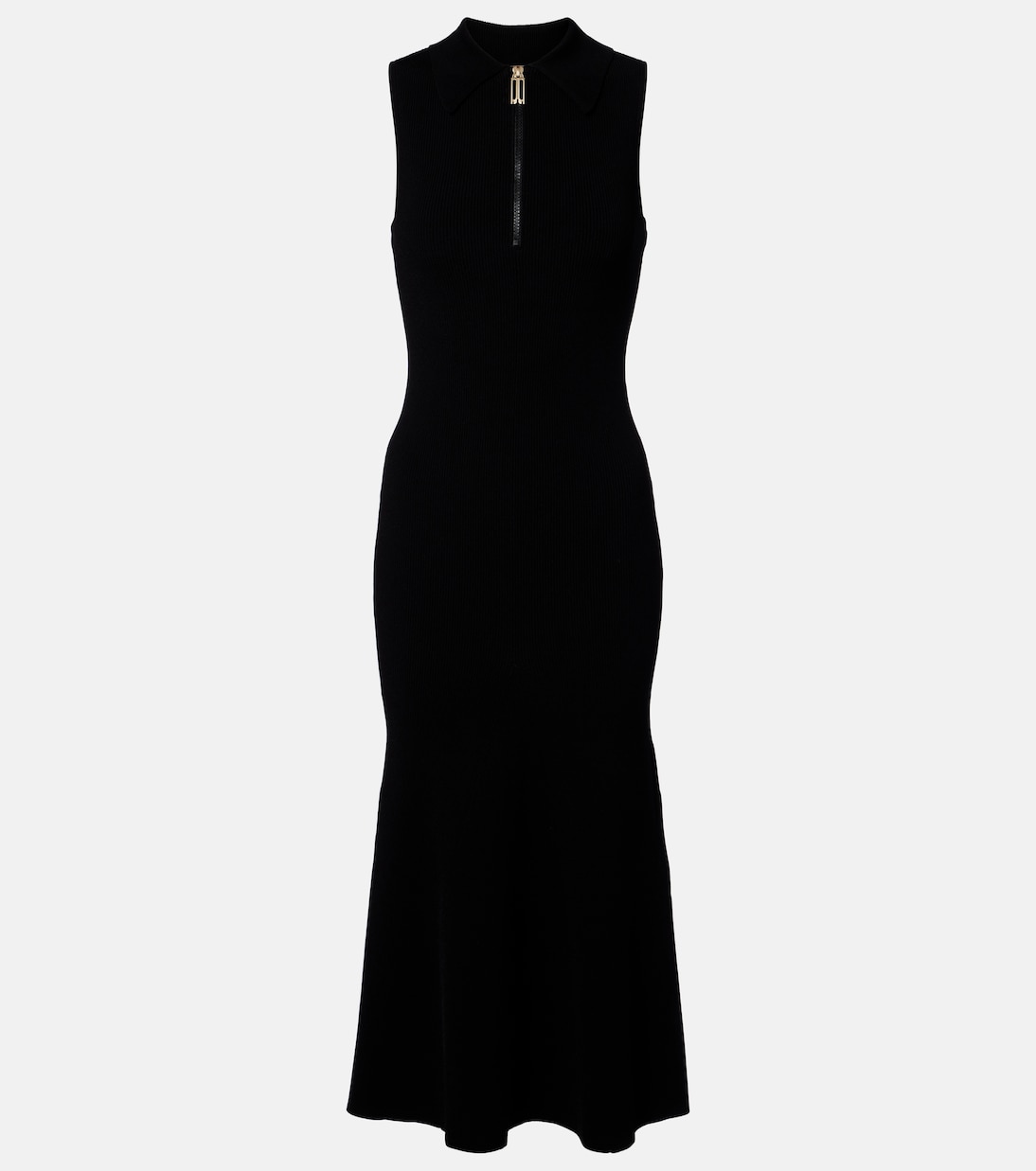 Mira ribbed-knit midi dress | Victoria Beckham