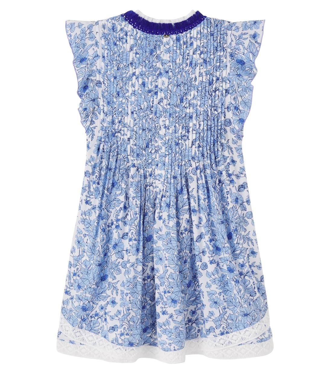Sasha floral pleated dress | Poupette St Barth Kids