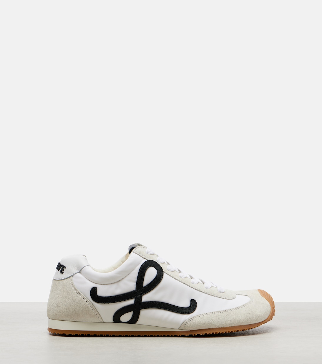 Ballet Runner 2.0 suede-trimmed sneakers | Loewe