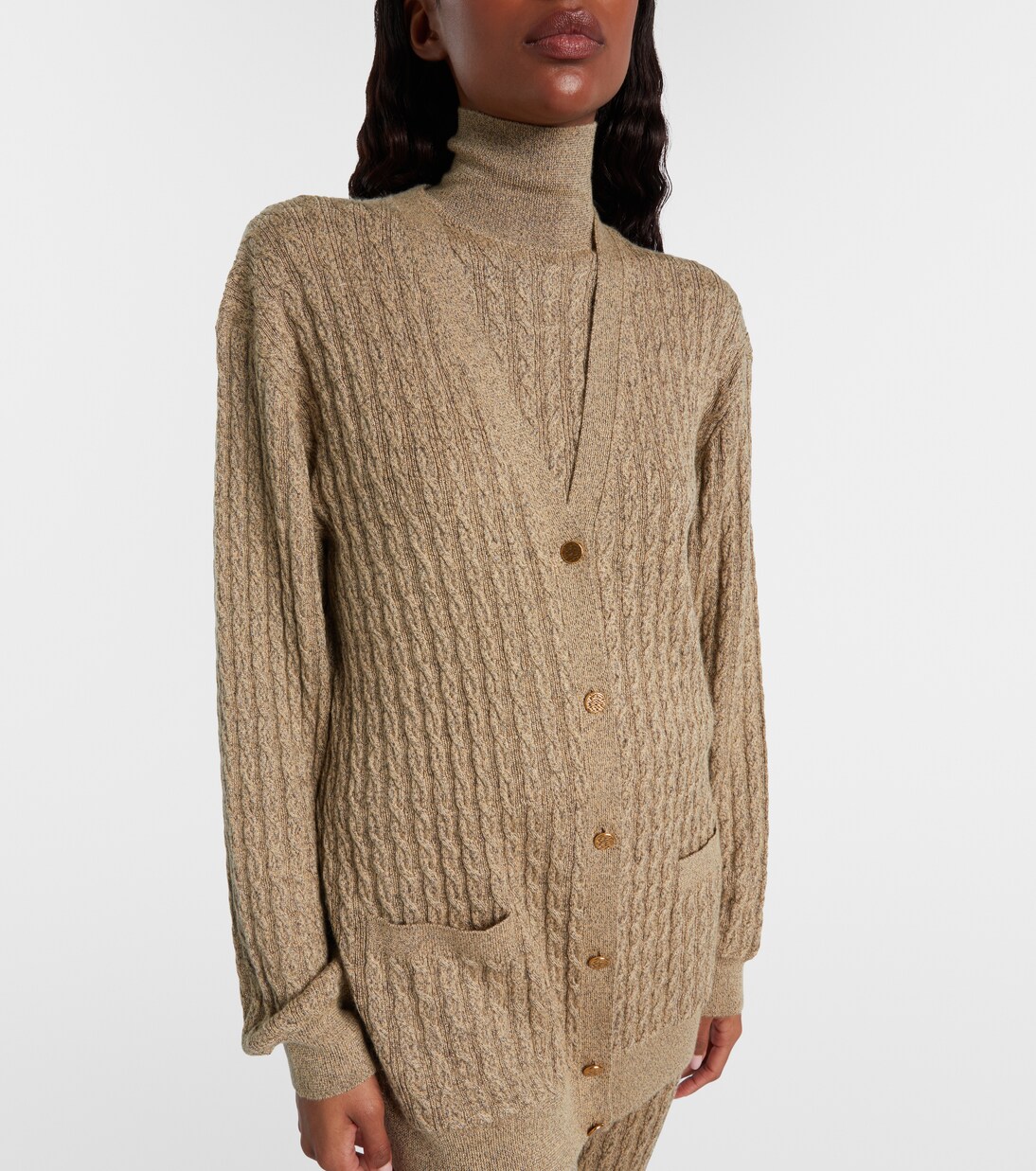 Bihar cable-knit cardigan | Loro Piana