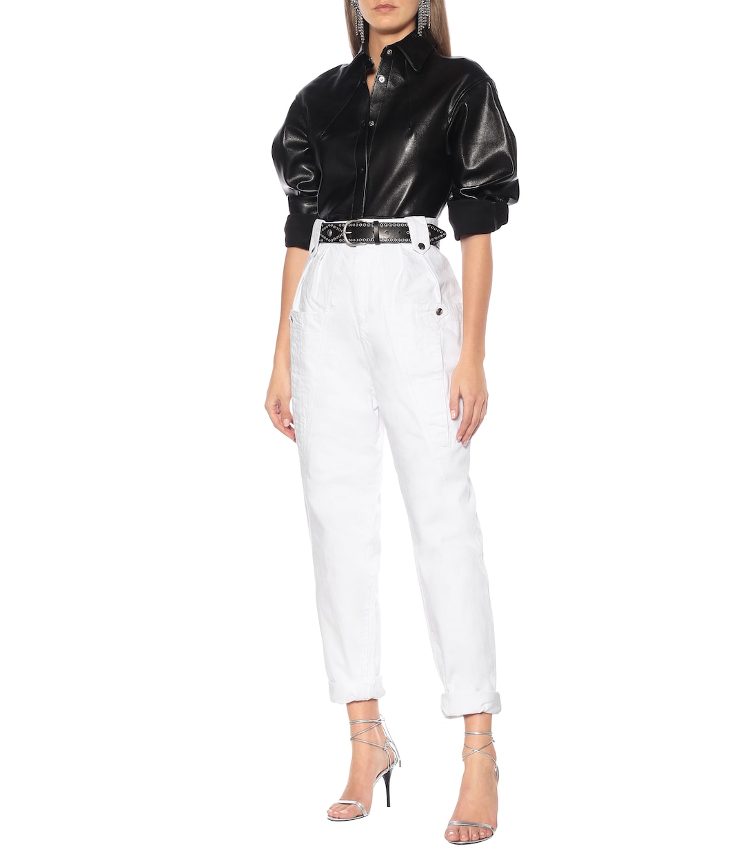 Camisa Xiao de piel | Isabel Marant