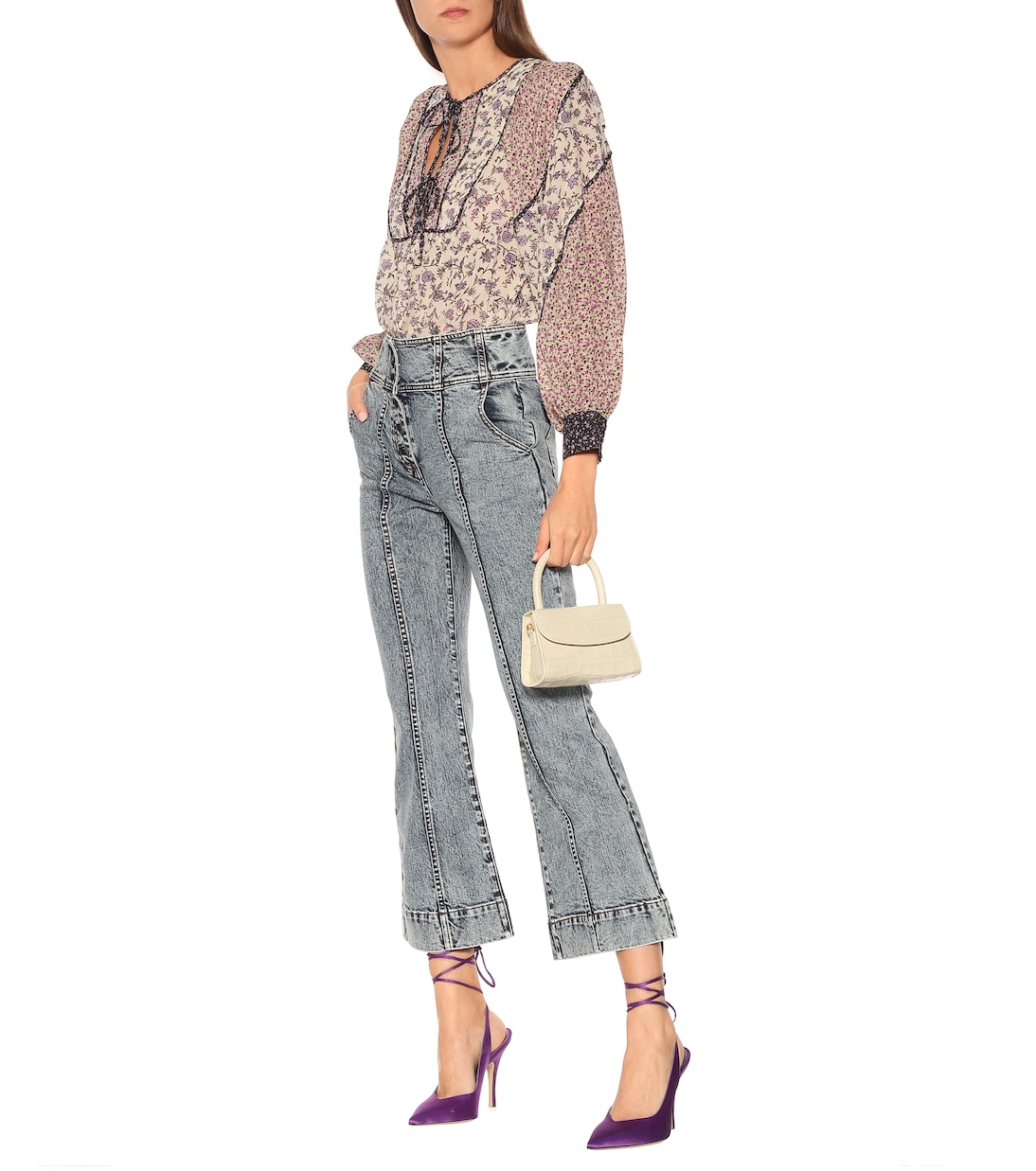 Jeans Ellis a vita alta flared | Ulla Johnson
