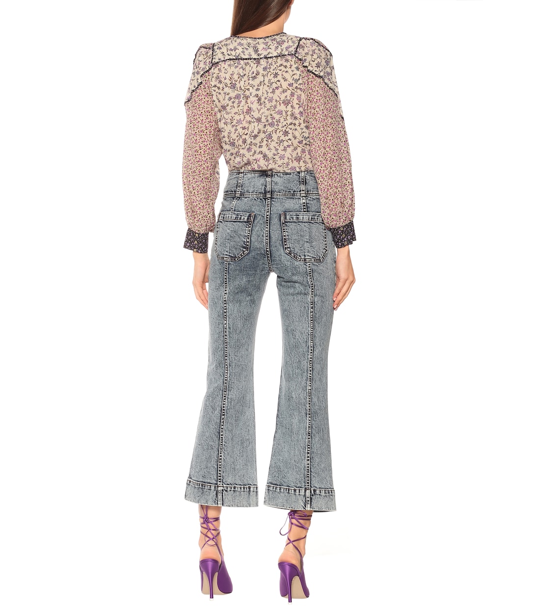 Jeans Ellis a vita alta flared | Ulla Johnson