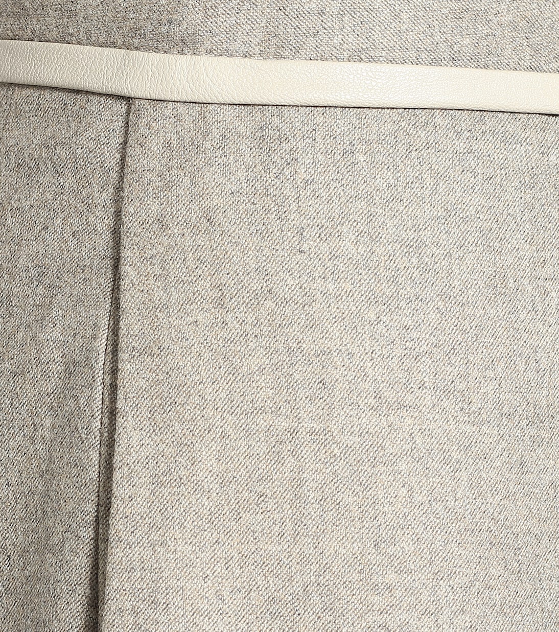 Wool flannel carrot cropped pants | Stella McCartney