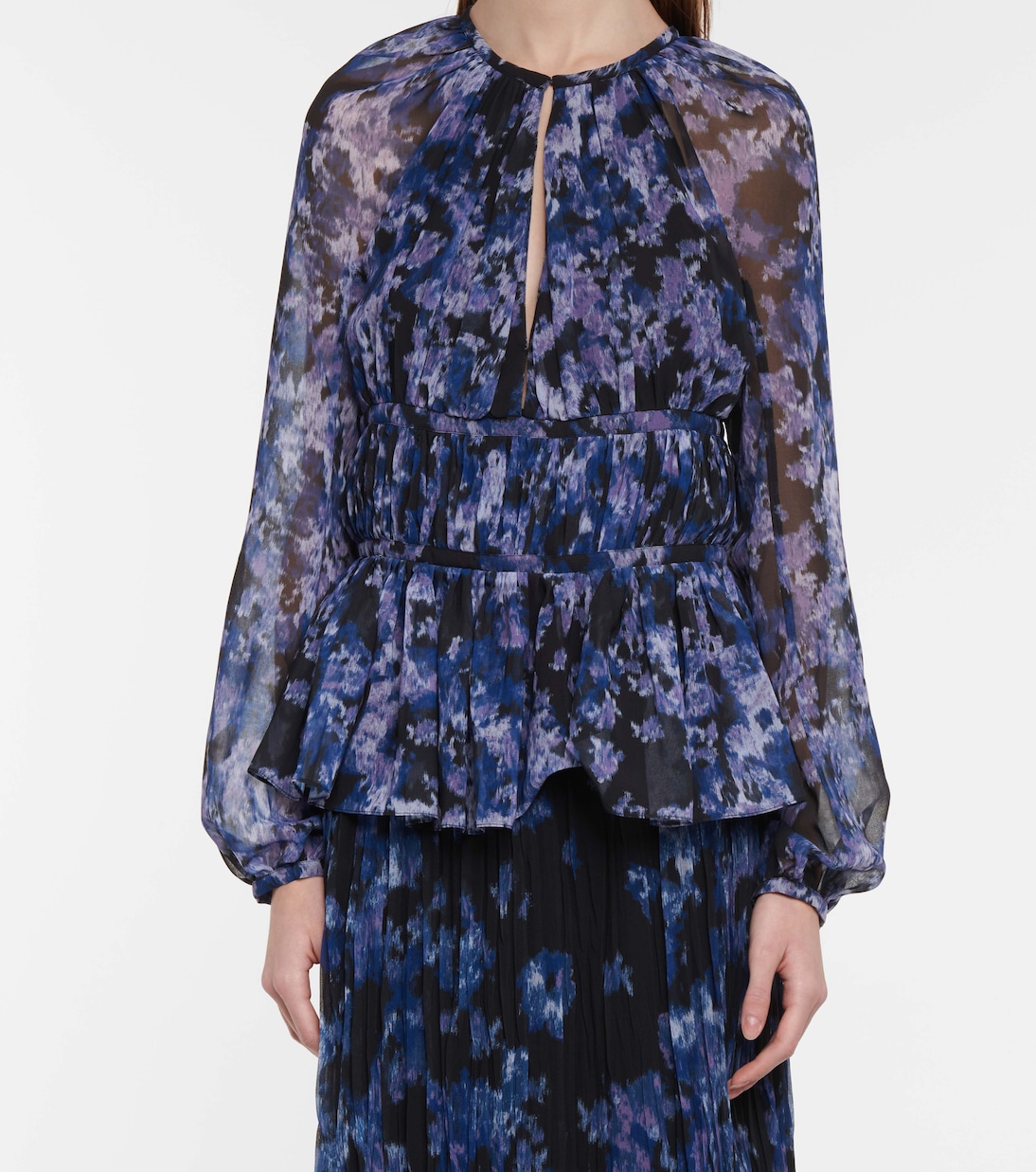 Blusa Therese estampada | Altuzarra