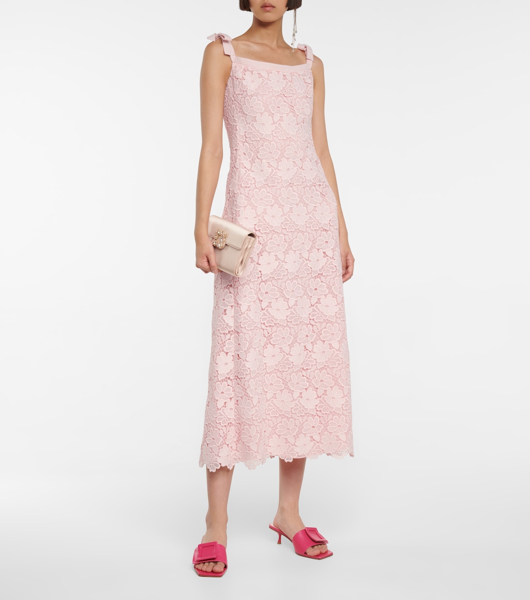 Abito in pizzo floreale | Giambattista Valli