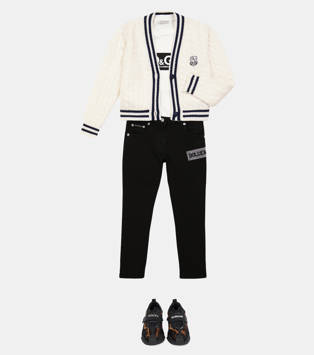 Verzierte Jeans | Dolce&Gabbana Kids