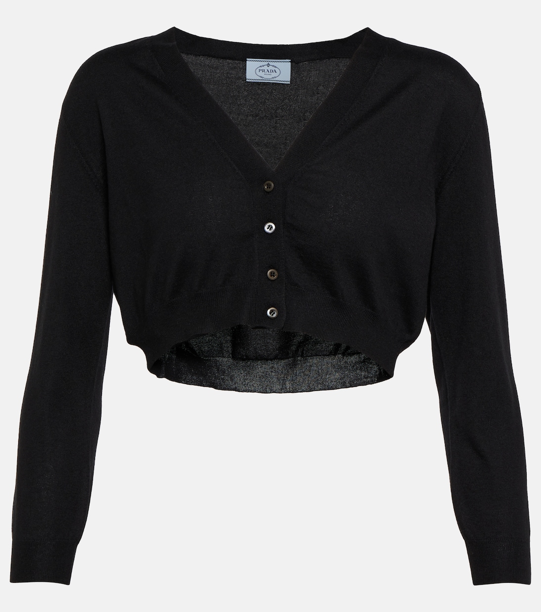 Cardigan aus Kaschmir und Seide | Prada