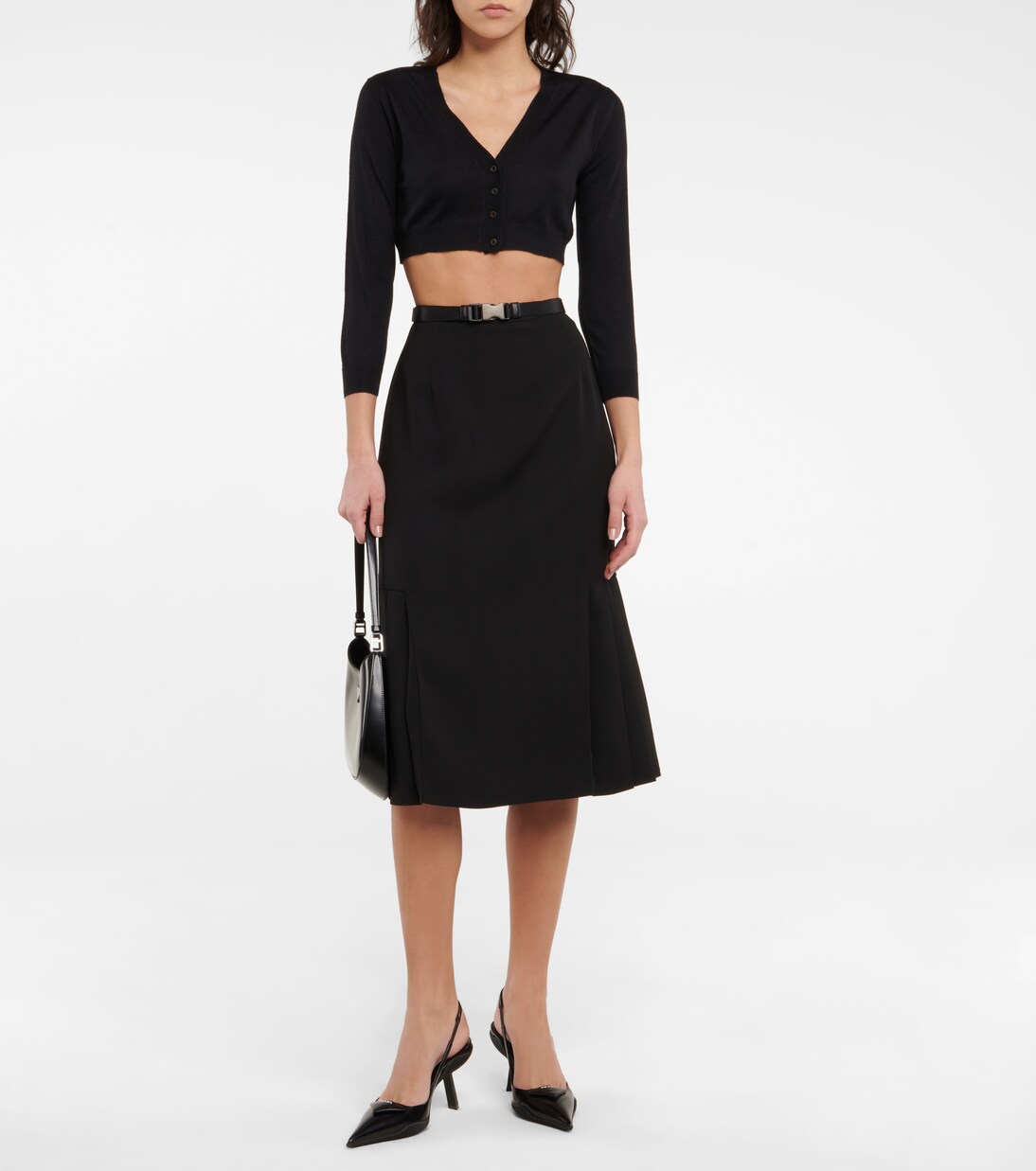 Cardigan aus Kaschmir und Seide | Prada