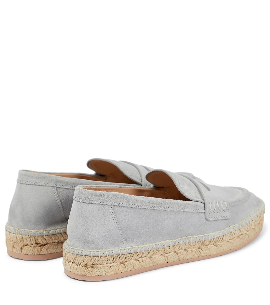 Mocasines de ante estilo alpargata | Gianvito Rossi