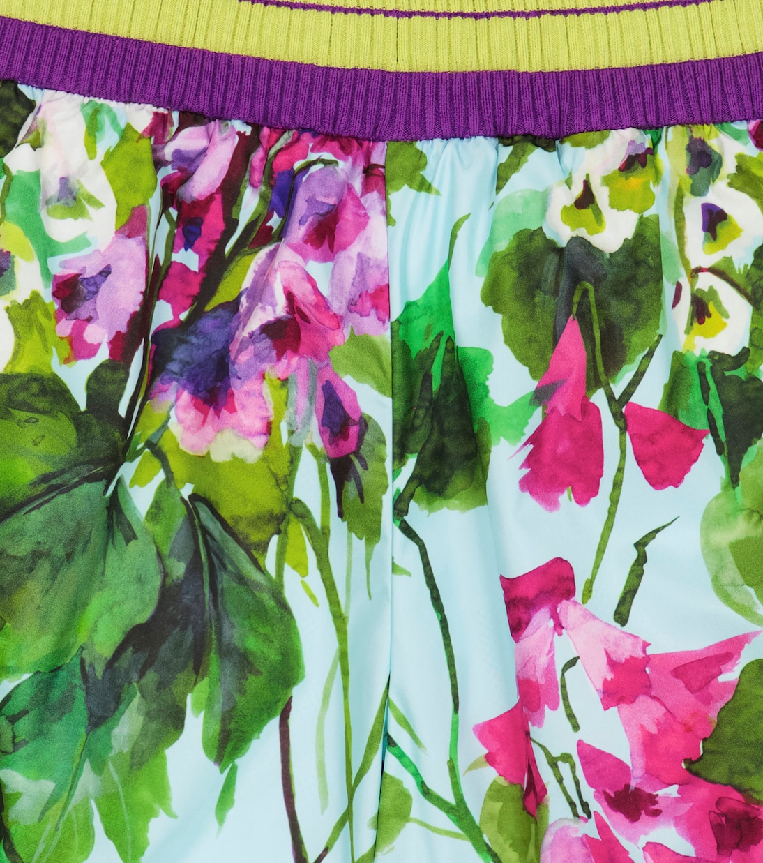 Costume da bagno con stampa floreale | Dolce&Gabbana Kids