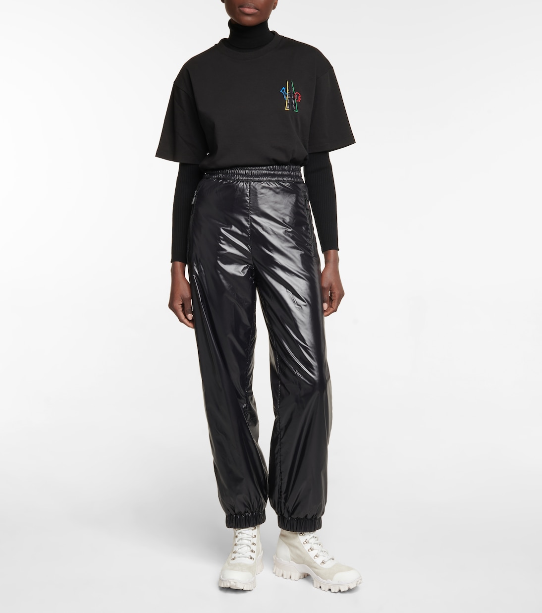 Logo cotton jersey T-shirt | Moncler Grenoble