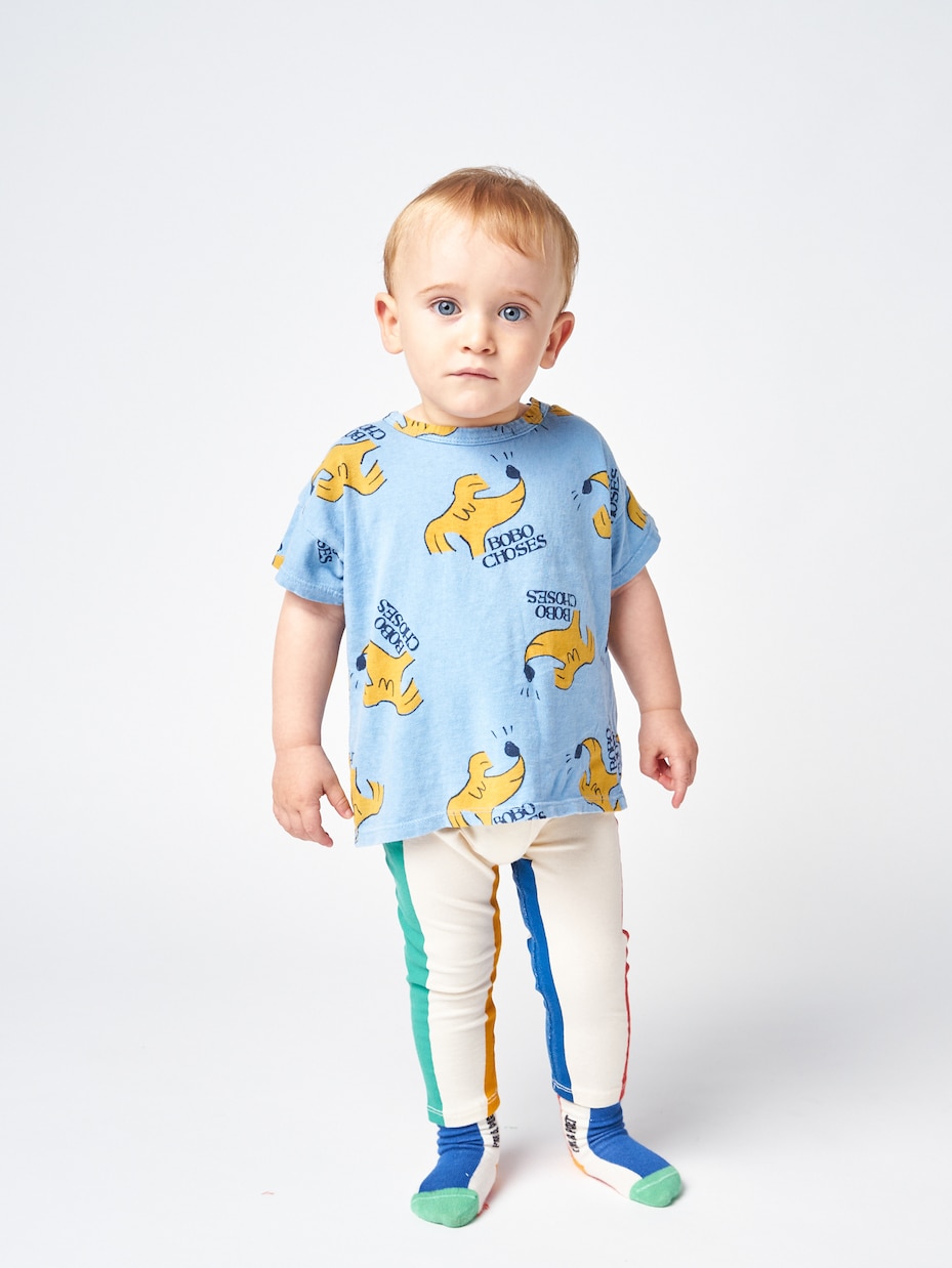 Baby T-Shirt Sniffy Dog aus Baumwolle | Bobo Choses