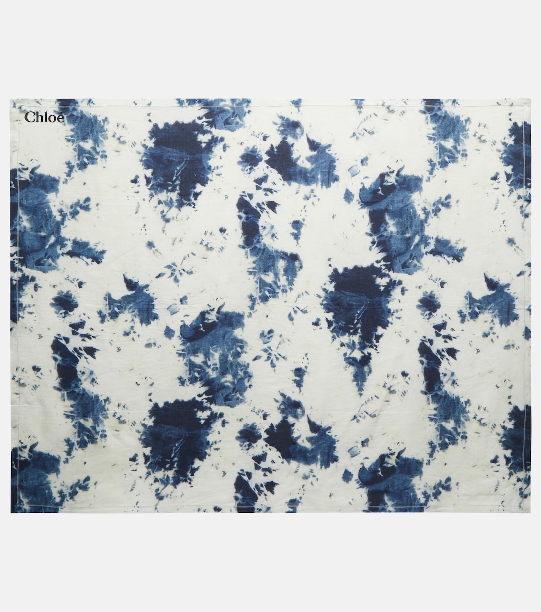 Tie-dye linen scarf | Chloé