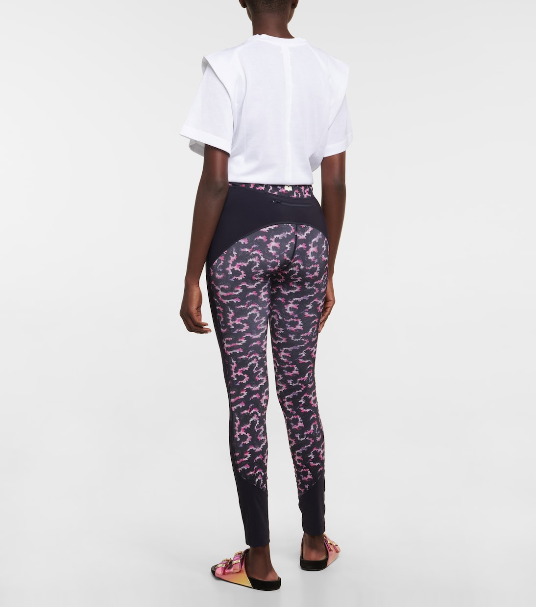 Tisea printed high-rise leggings | Marant Etoile