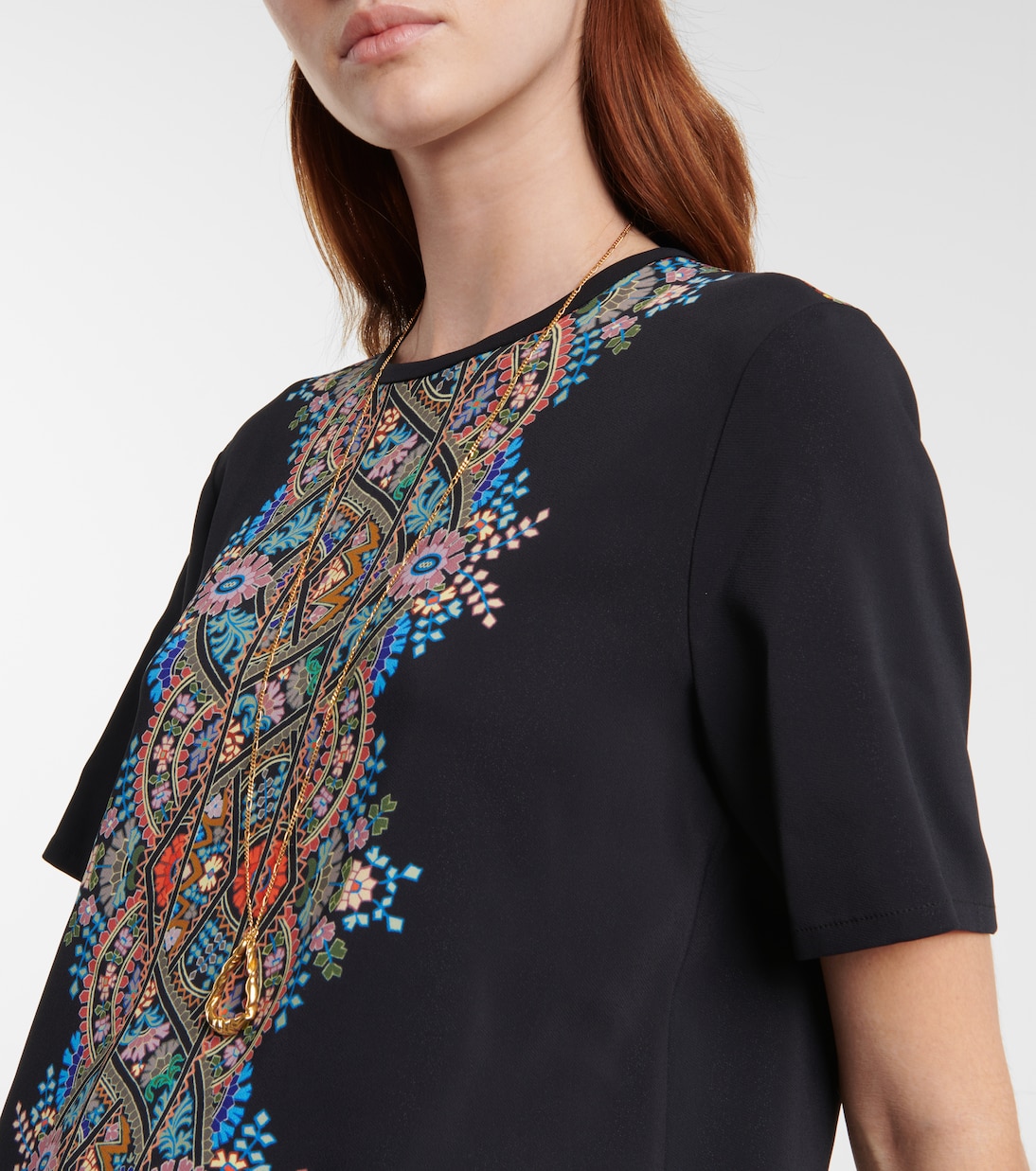 Bedrucktes Top aus Crêpe | Etro