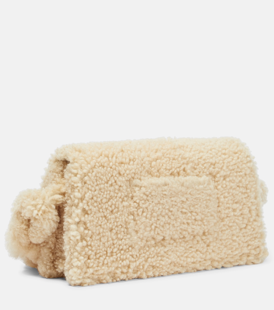Borsa a spalla Le Bambidou in shearling | Jacquemus