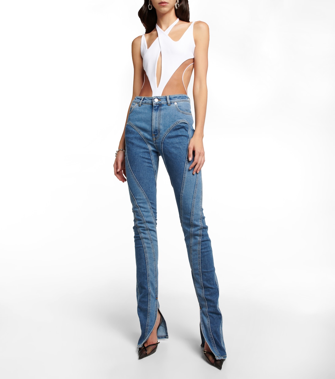 Body Illusion con cut-out | Mugler