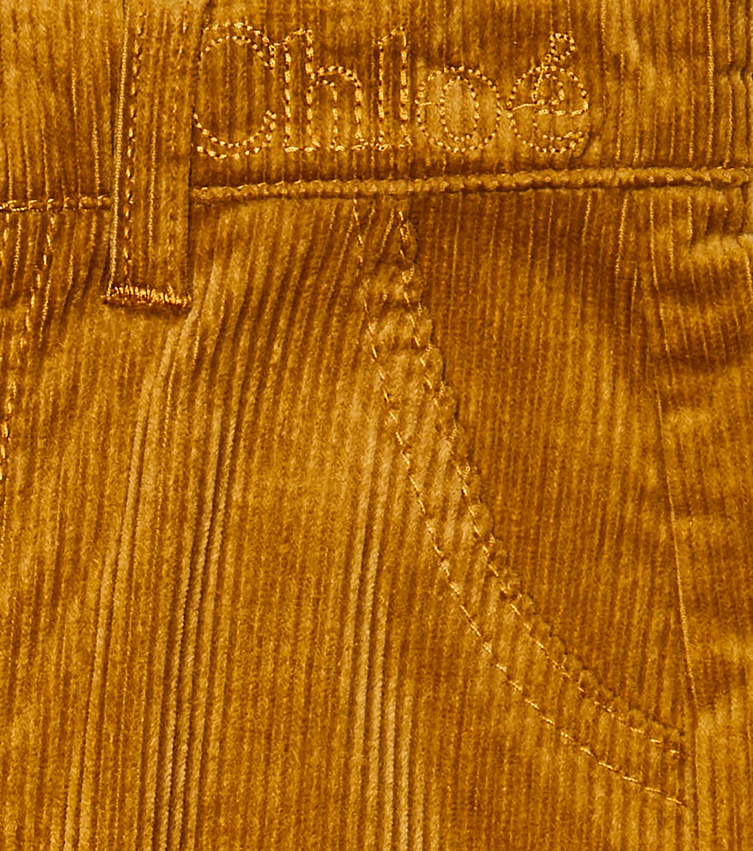 Cotton corduroy pants | Chloé Kids