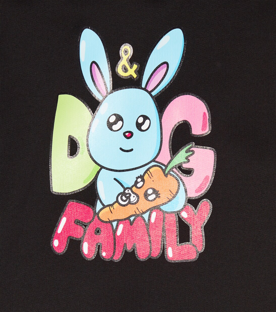 Cartoon cotton hoodie | Dolce&Gabbana Kids