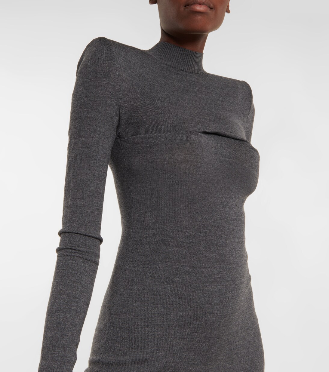 Talento mockneck wool-blend dress | Sportmax