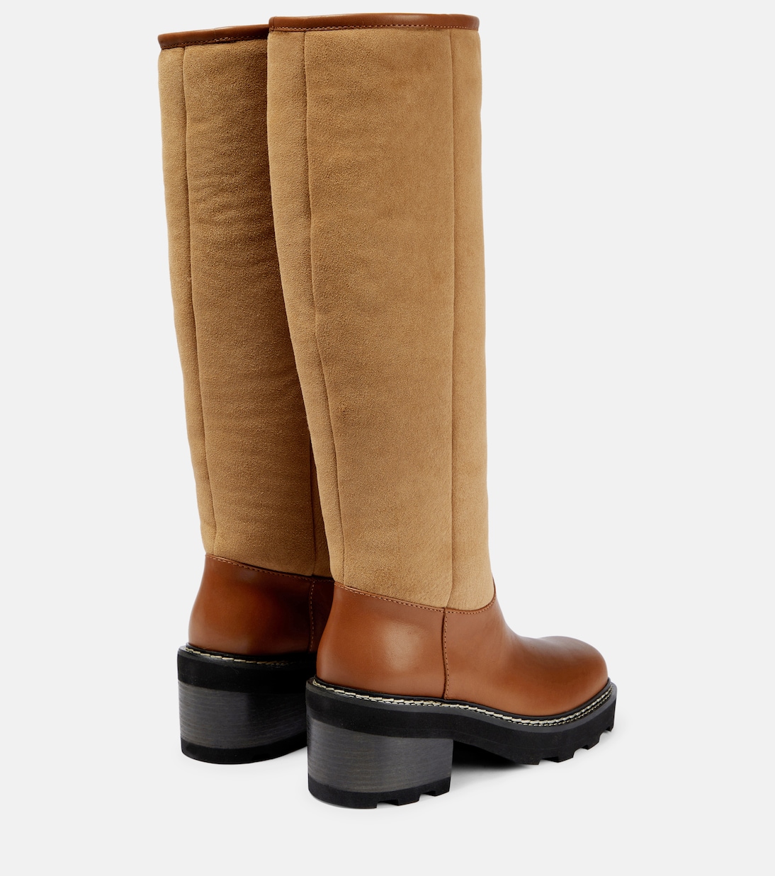 Vylos suede knee-high boots | Gabriela Hearst