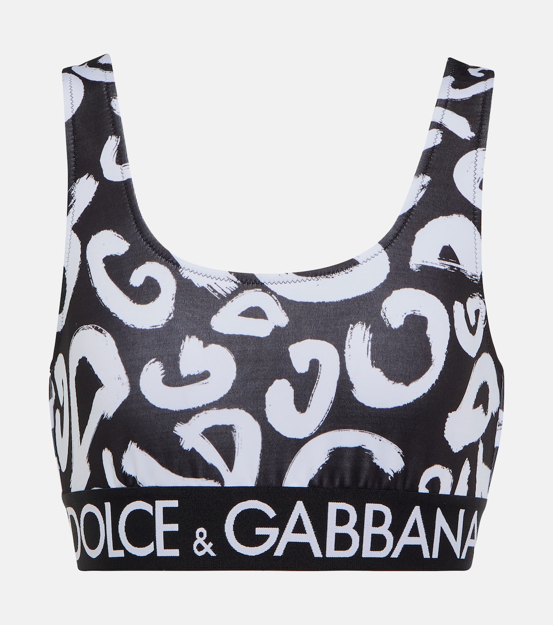 Logo-printed bralette | Dolce&Gabbana