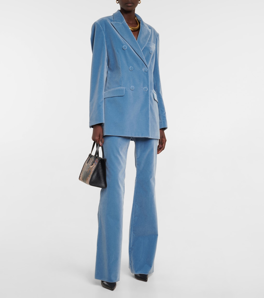 Oversize-Blazer aus Samt | Etro