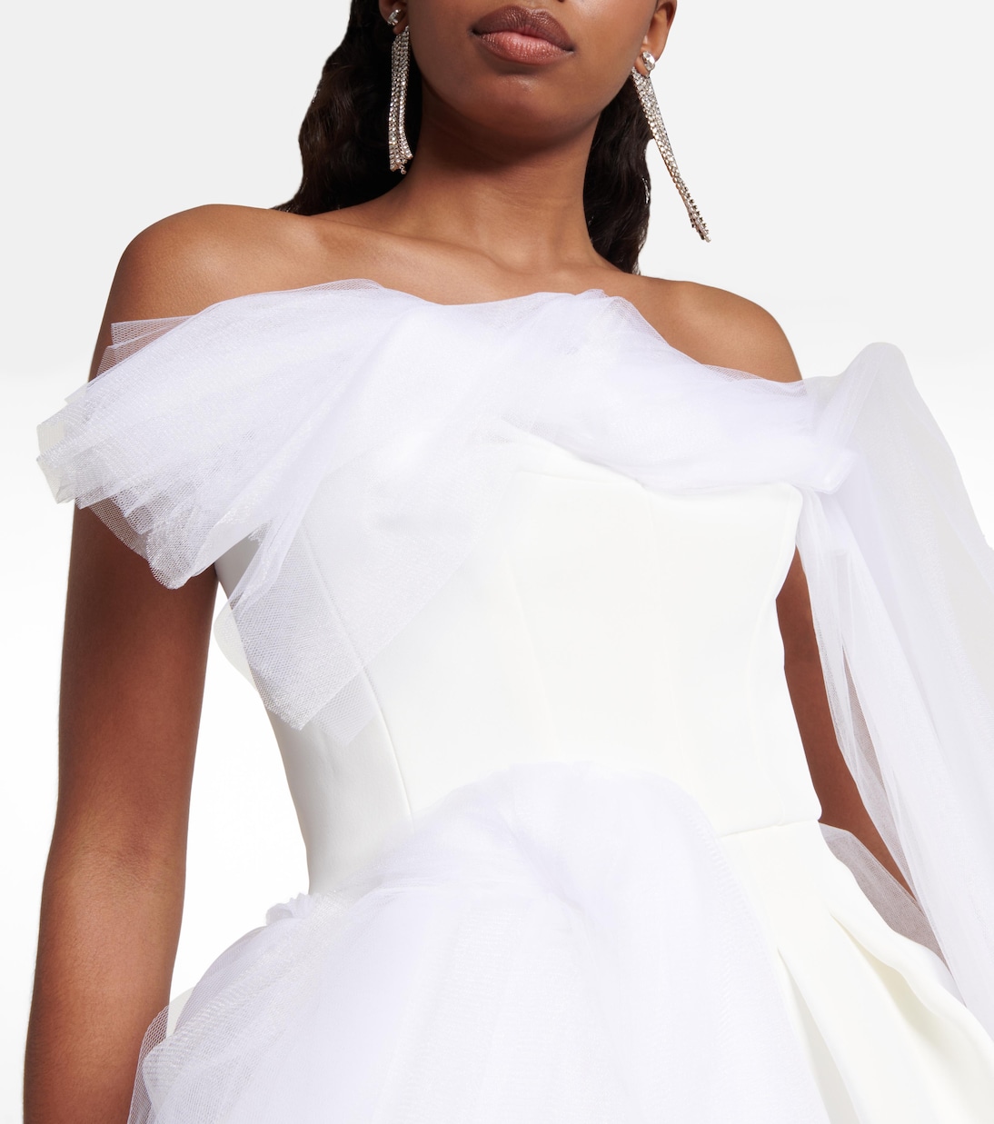 Evermore strapless tulle minidress | Maticevski