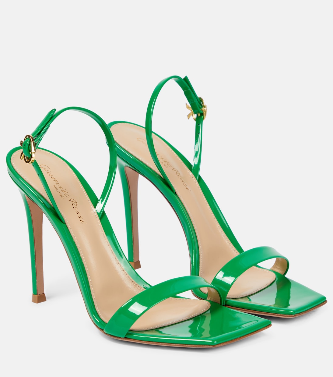 Sandalias Ribbon 105 de charol | Gianvito Rossi