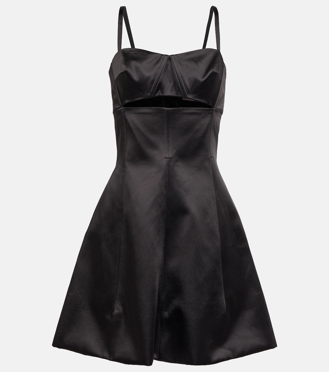 Vestido corto en mezcla de algodón | Patou