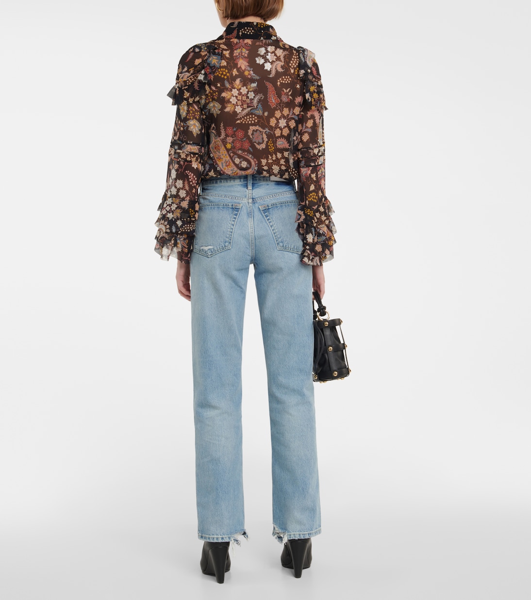 Jeans regular a vita media | Re/Done