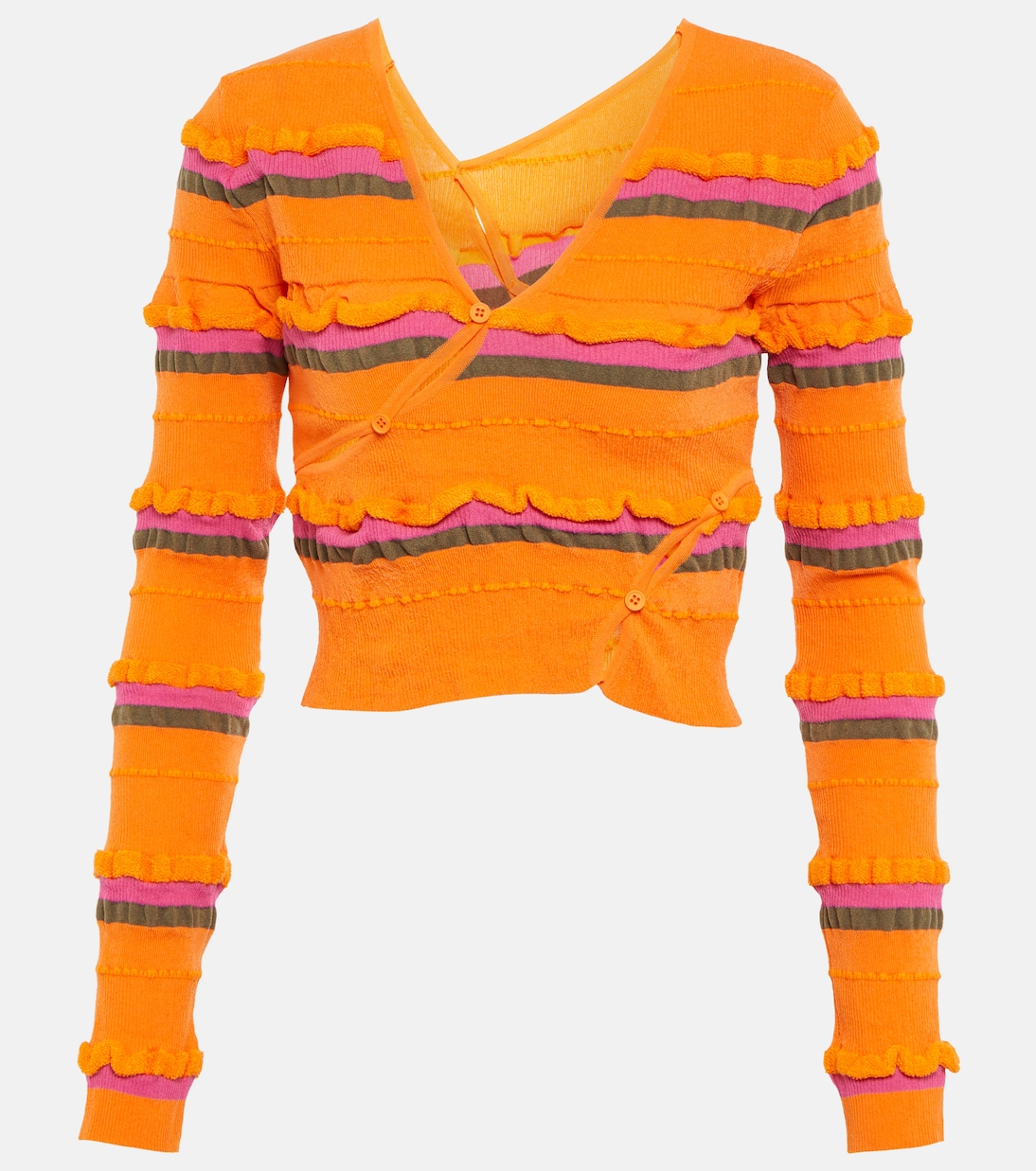 Cárdigan Le Cardigan Tordu cropped | Jacquemus