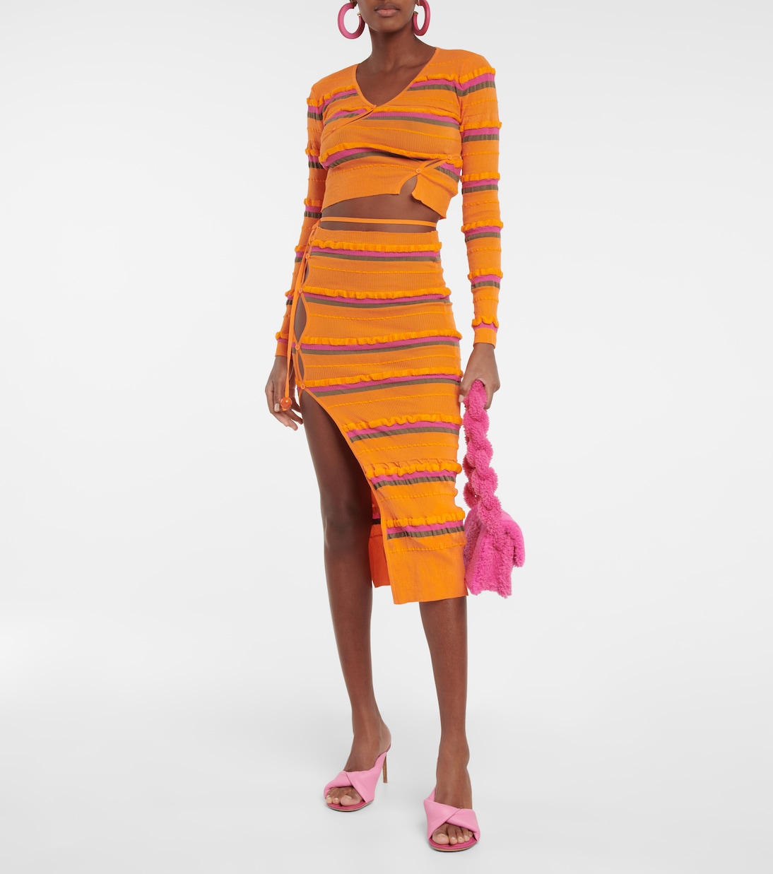 Cárdigan Le Cardigan Tordu cropped | Jacquemus
