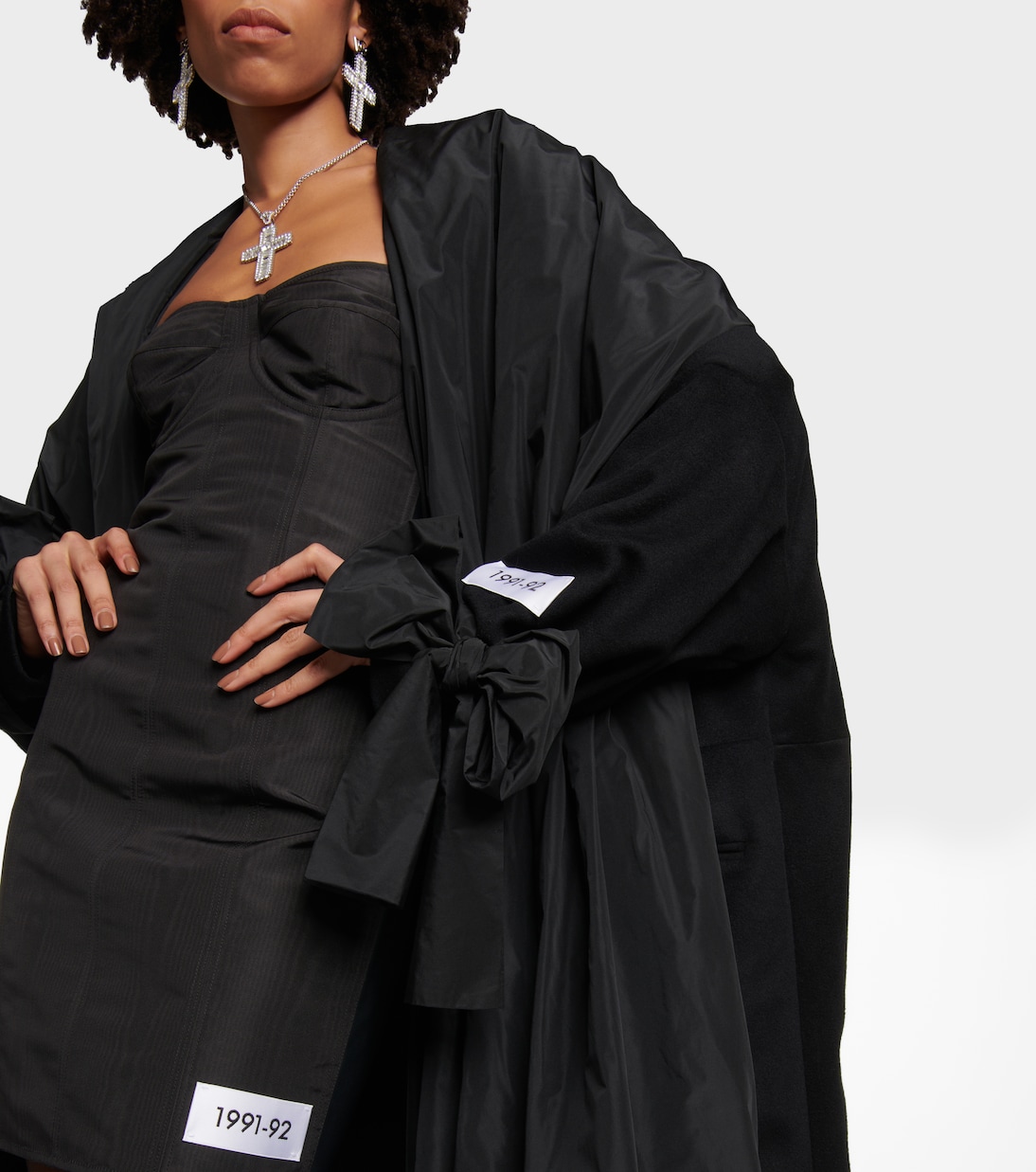 x Kim - Cappotto in misto lana e cashmere | Dolce&Gabbana